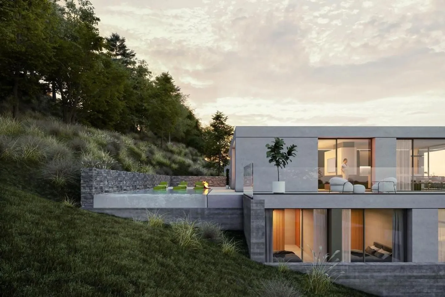 The Belvedere - 3.5 rooms with exceptional view - Photo 9 of 14