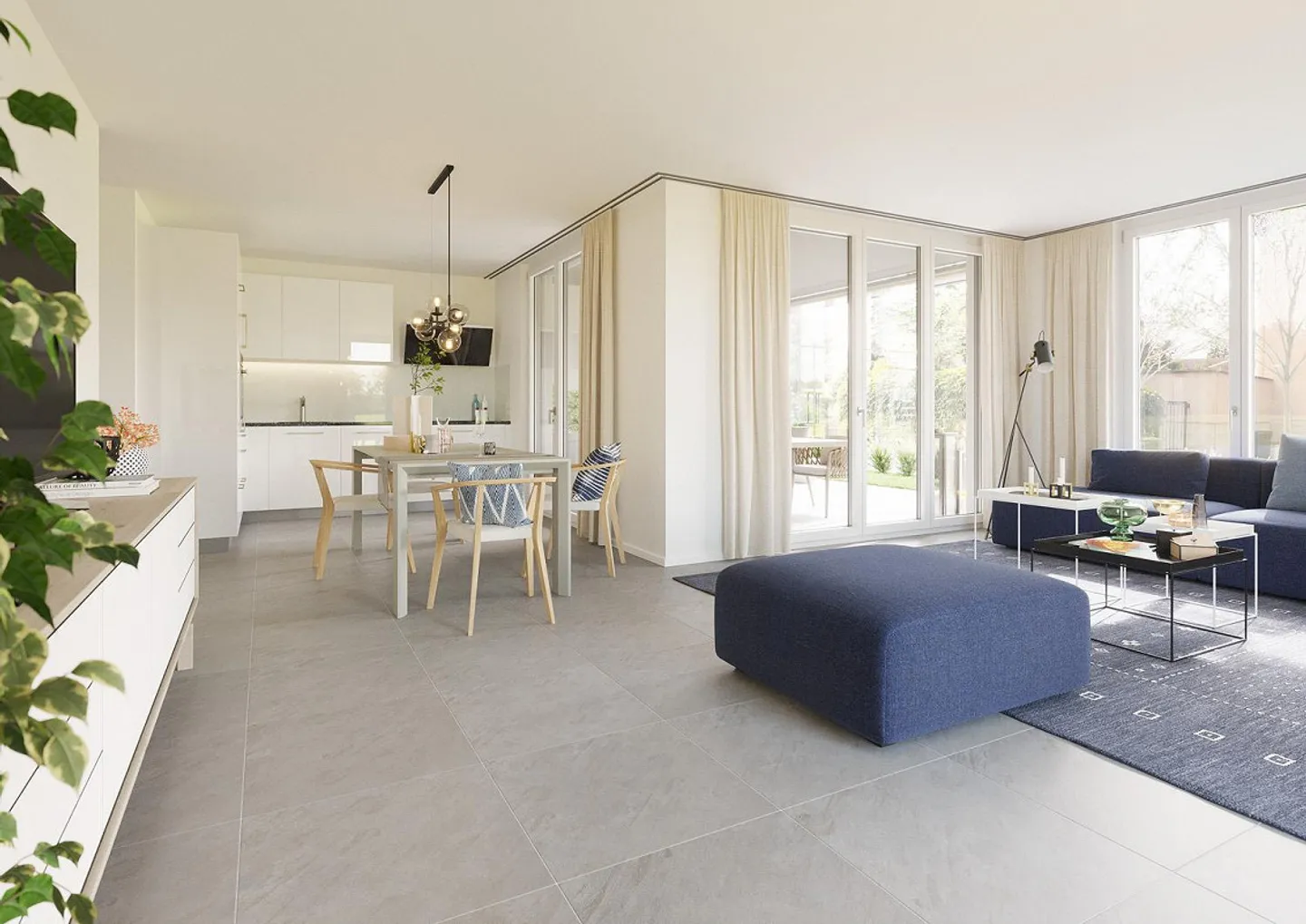 Modern Apartment with Garden - Photo 1 of 5