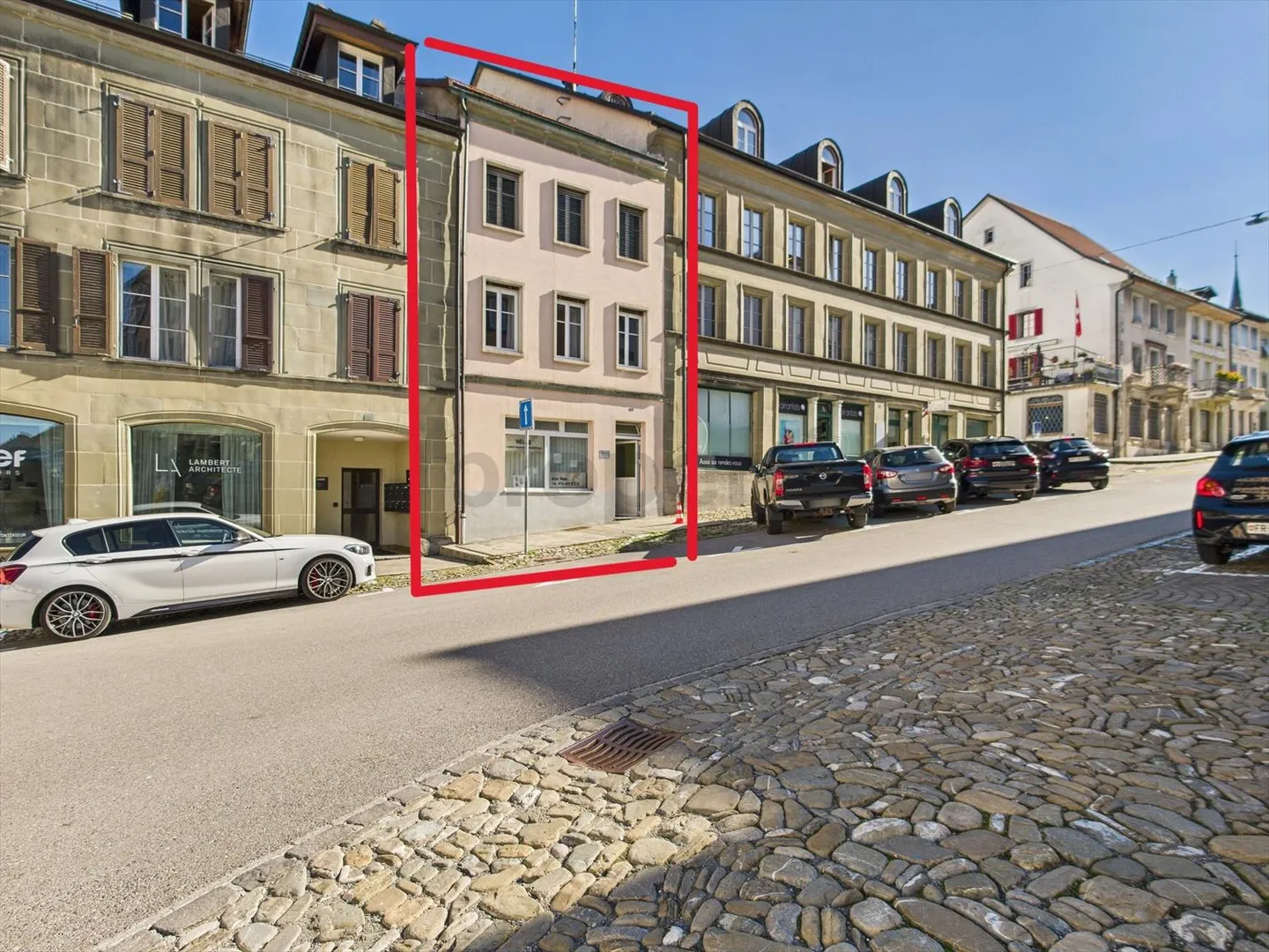 Geräumiges charmantes Haus im Herzen von Romont - Foto 1 von 13