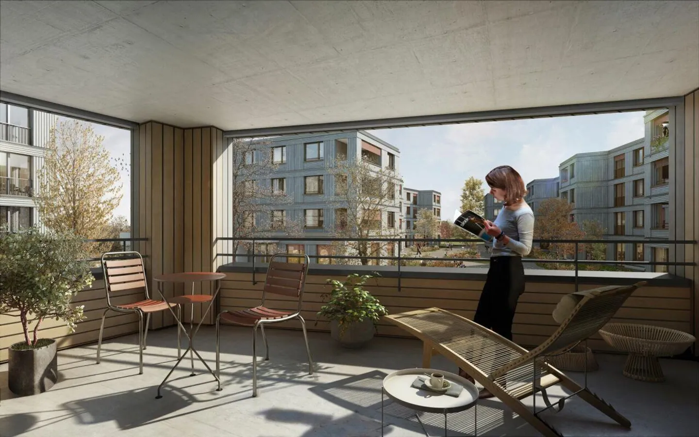 Urban & naturnah - Neubauwohnung im Feuerfalter Köniz - Foto 1 von 5