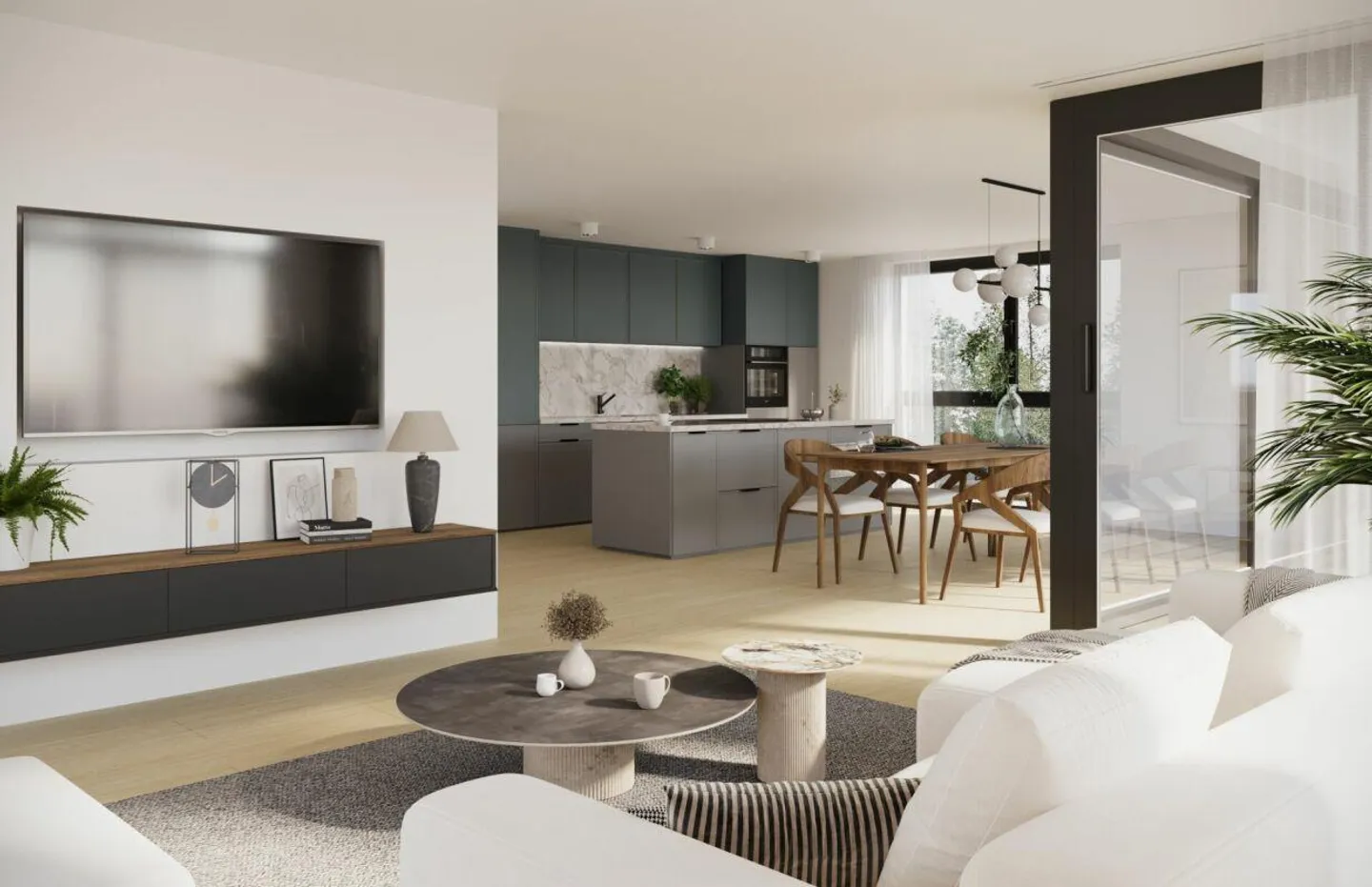 Wohnen für höchste Ansprüche - Attika Terrassenhaus mit atemberaubender Alpensicht - Photo 7 sur 9