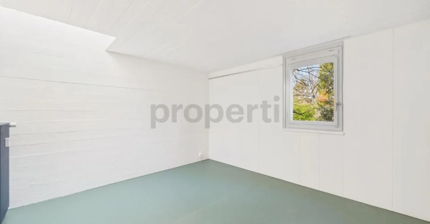 Vivre dans une icône de l'architecture suisse | Appartement unique de 3,5 pièces dans l'ensemble Atelier-5 classé à Flamatt - Photo 5 sur 13