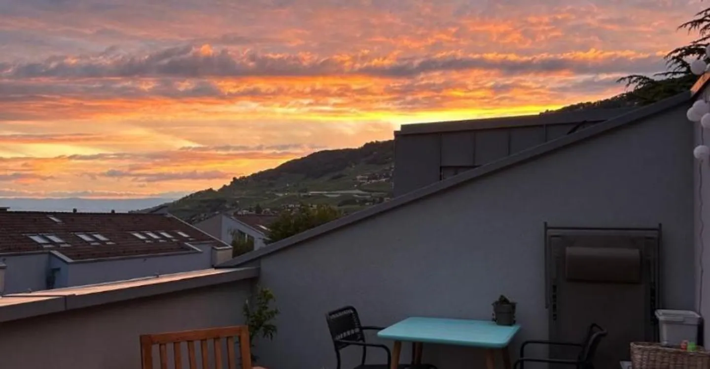 Vevey - chemin de la Confrérie 17 - appartement de 2.5 pièces dans - Photo 2 sur 8