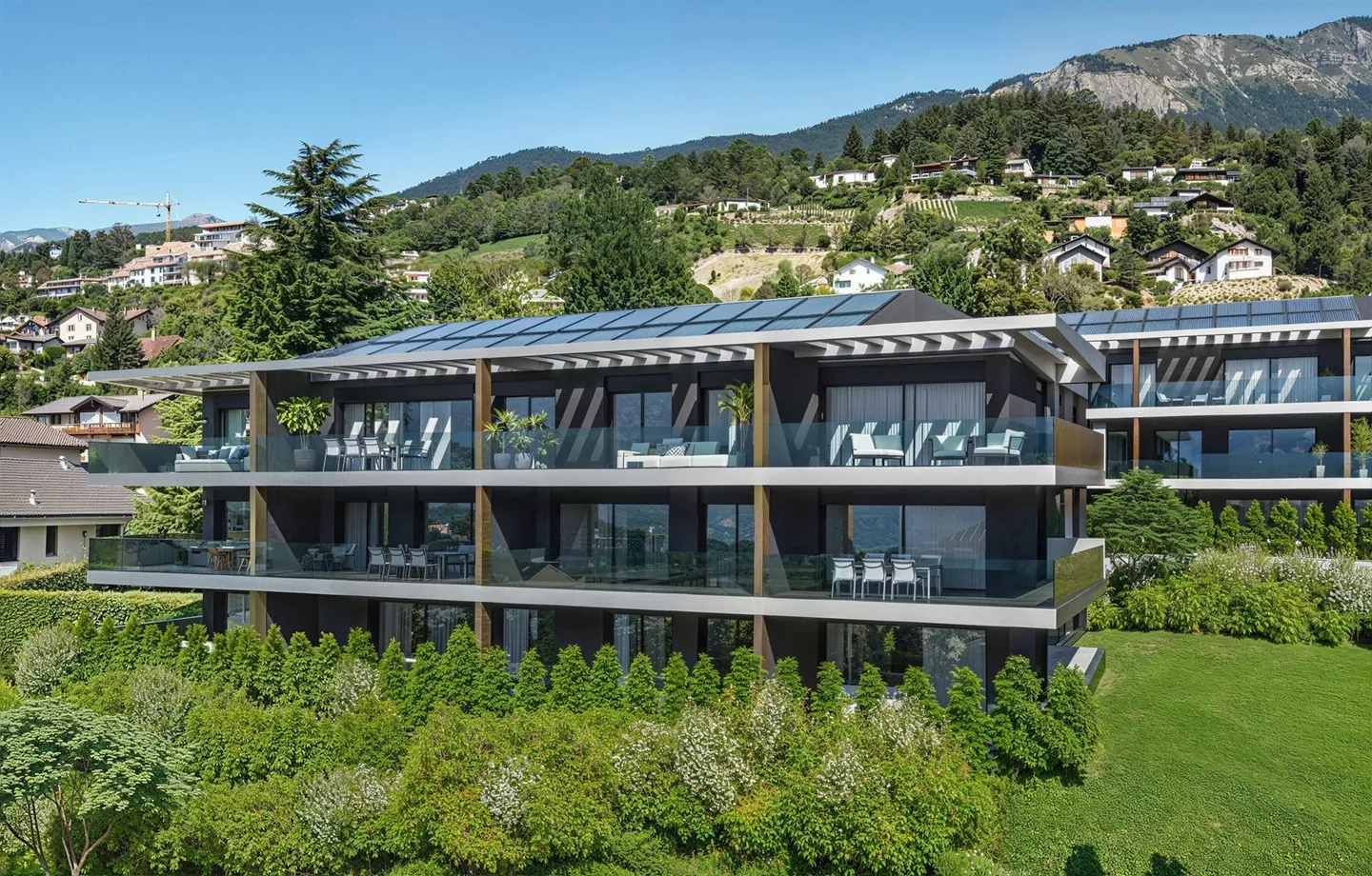 Nouveau PPE à Savièse - Nouvel appartement avec des normes élevées et vue - Photo 10 sur 11