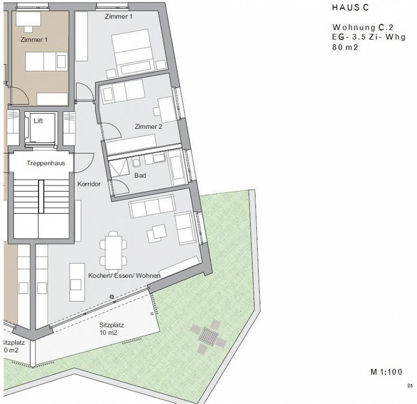 Modern Apartment - Photo 2 of 4