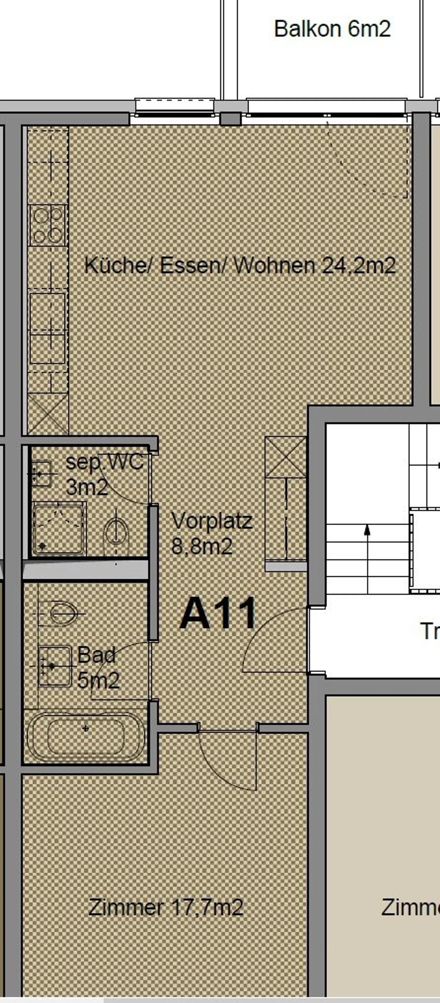 Modern 2.5-Room Apartment - Photo 10 of 10