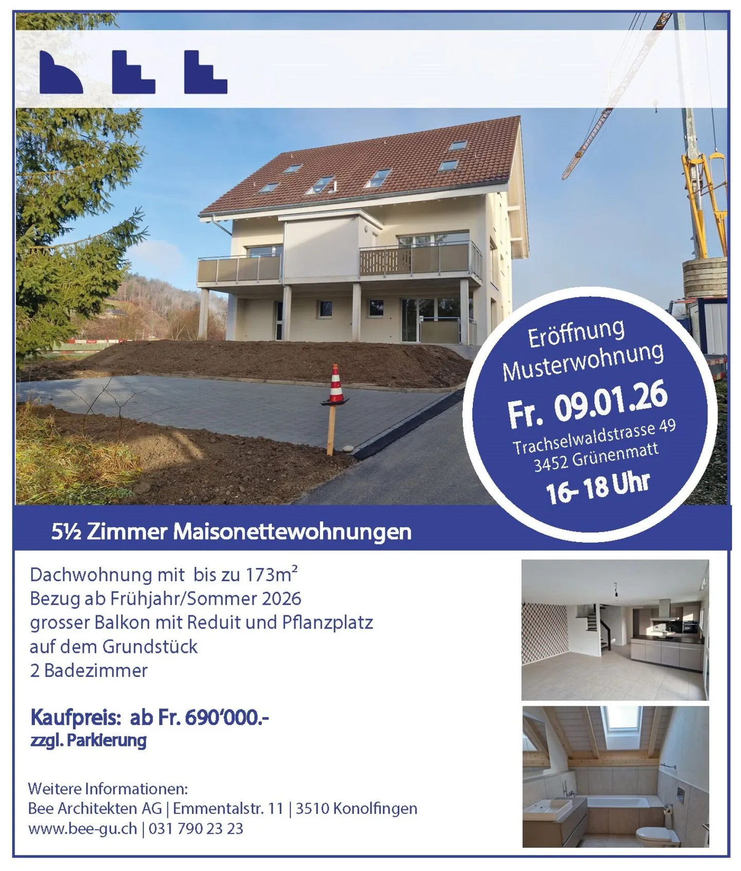 Journée portes ouvertes ven. 9.1.26 16-18h - Photo 1 sur 11