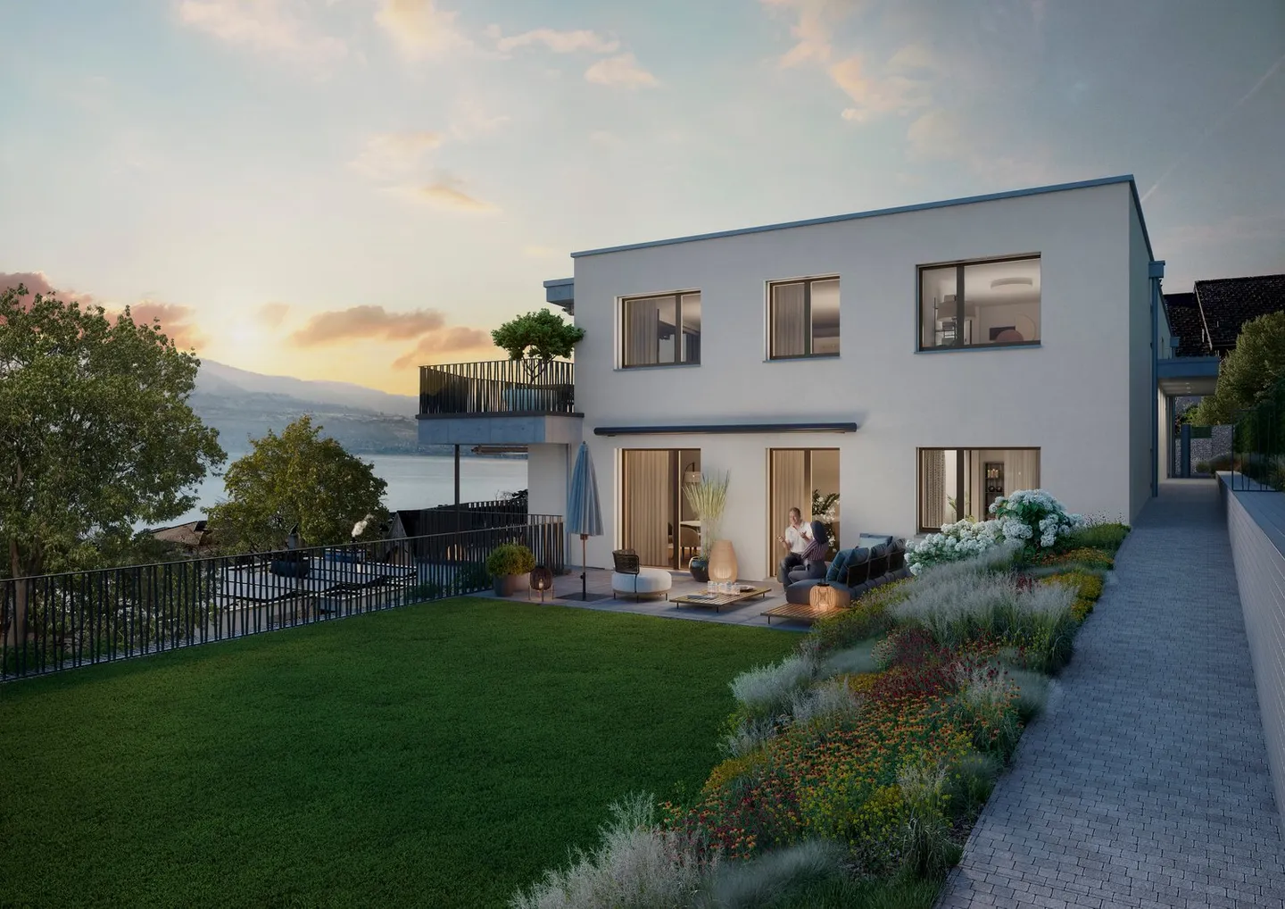 Neubau "VILYA" - Wohnen mit überragender See- und Bergsicht an ruhiger Lage - Foto 2 von 10