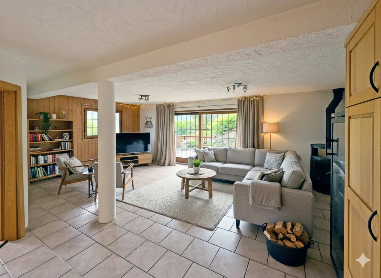 Chalet mit 2 Wohnungen mit 3,5 Zimmern, vermietet. - Foto 10 von 14