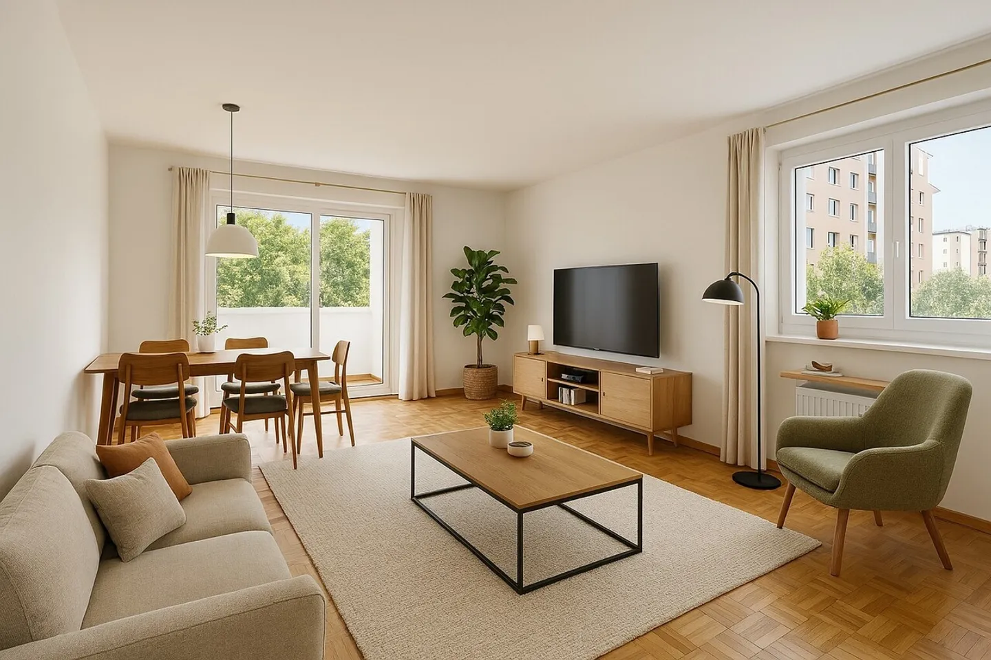 4-Zimmer-Wohnung - Foto 1 von 10