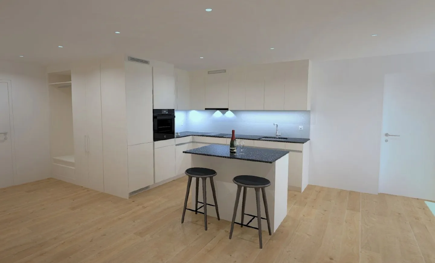 Première occupation 2026 - Appartement moderne de 2,5 pièces avec grand balcon ! - Photo 4 sur 5