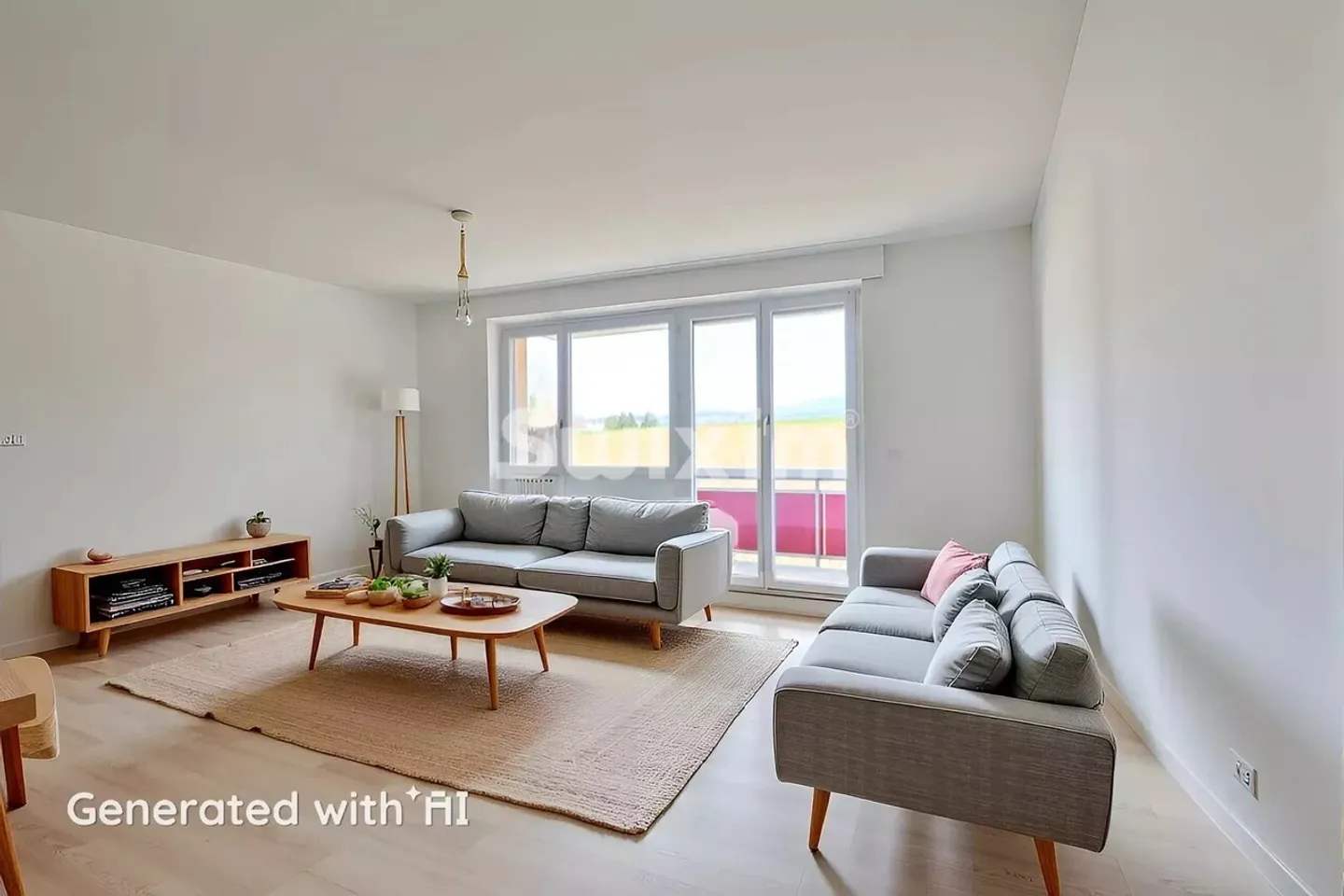 Palézieux - 2,5 stanze completamente ristrutturate - Balcone con vista sui campi - CHF 465,000 - Foto 5 di 8