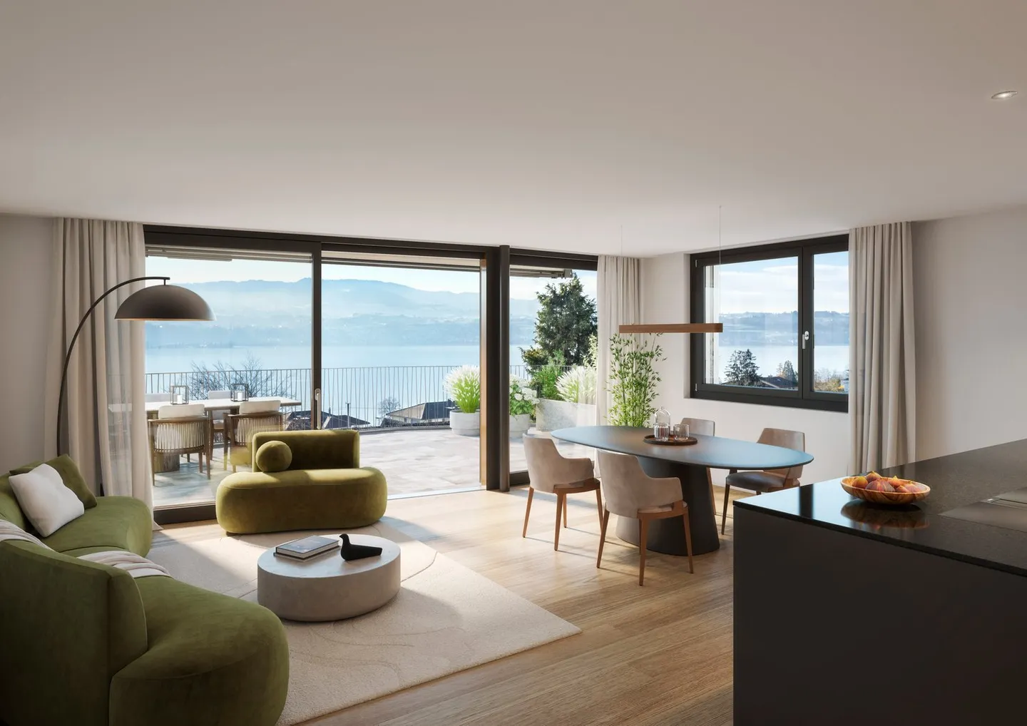 Nuova costruzione "VILYA" - Vivere con una vista eccezionale sul lago e sulle montagne in una posizione tranquilla - Foto 4 di 10