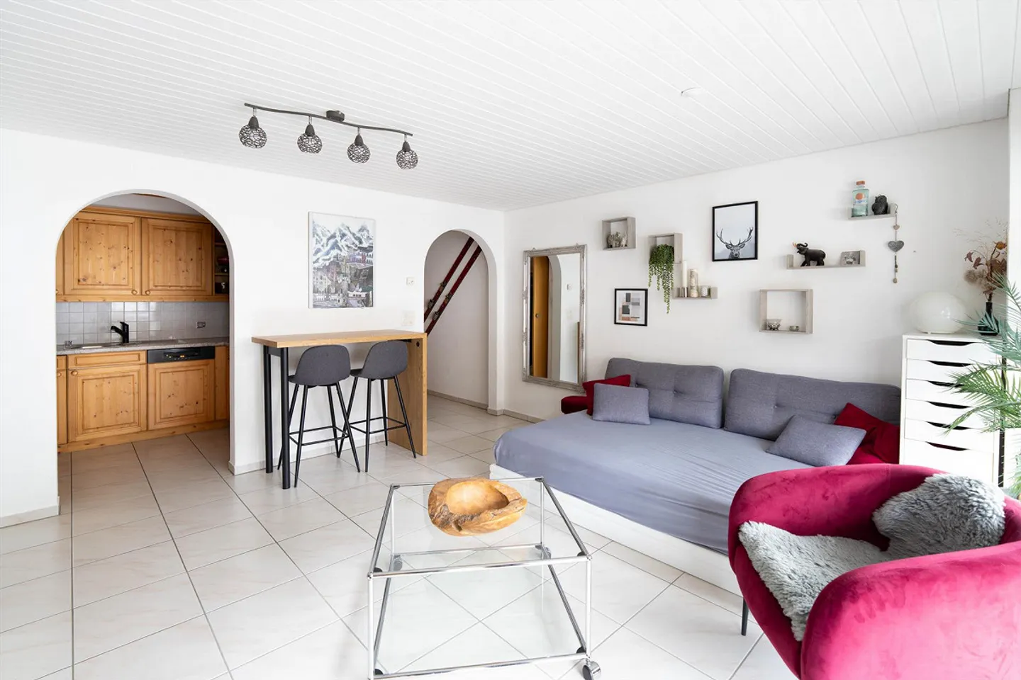 Appartamento per vacanze 2,5 stanze (non arredato) disponibile immediatamente o su appuntamento - Foto 7 di 13