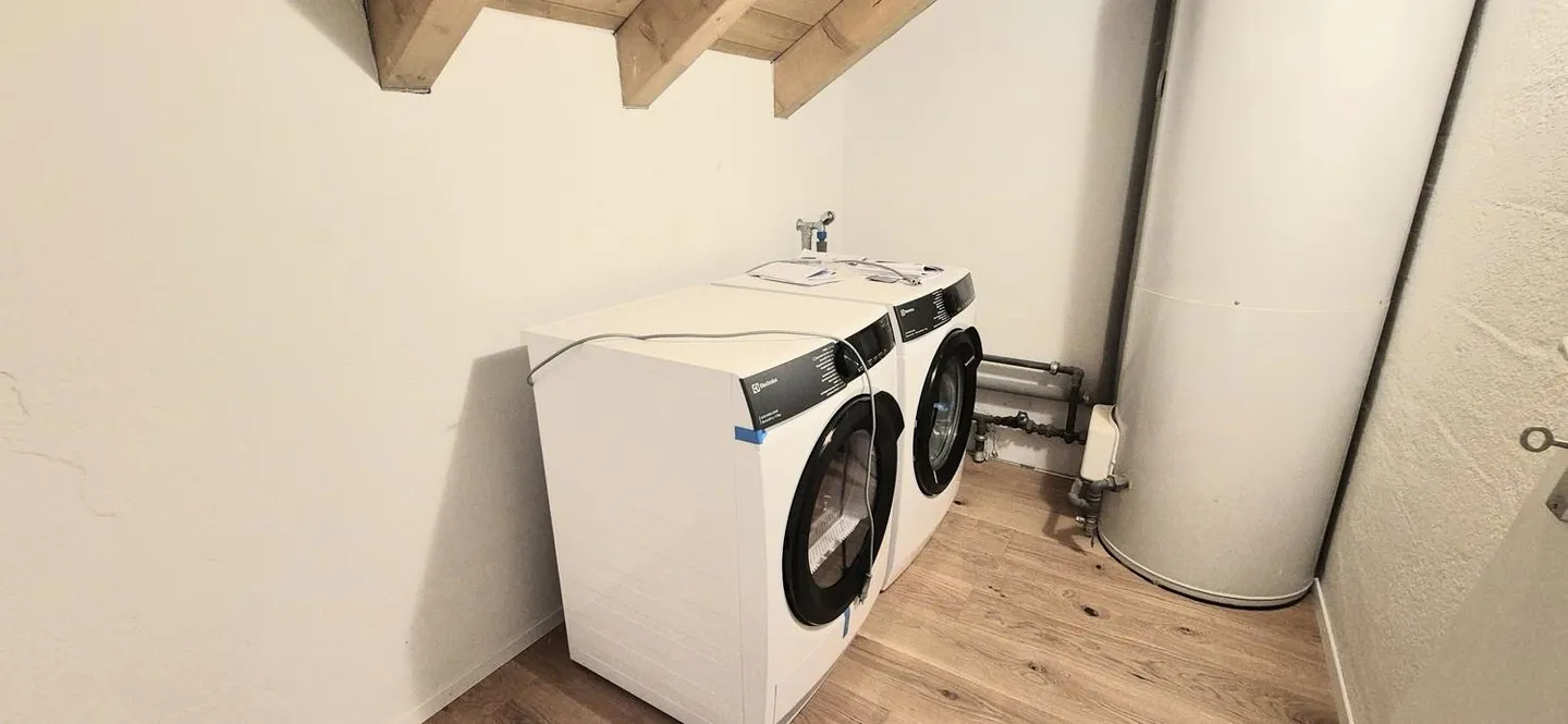 Una posizione residenziale e di traffico ottimale in Asylstrasse 37 a Spiez, spazioso e recentemente ristrutturato appartamento duplex di 5 1/2 stanze con due posti auto - Foto 10 di 10
