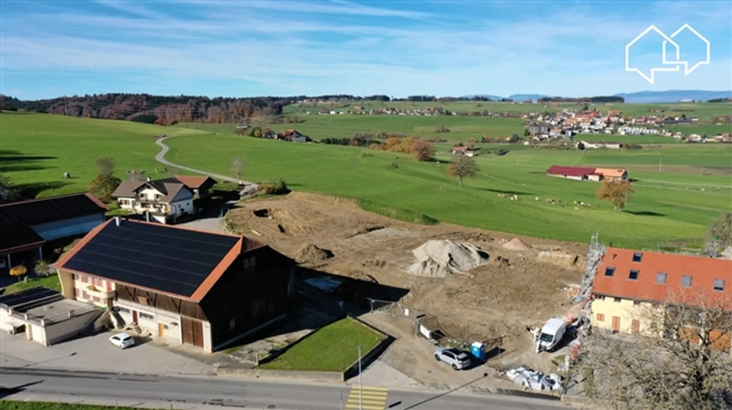 Appartement de 5.5 pièces au rez (bâtiment 4 - lot 3) - Photo 1 sur 11