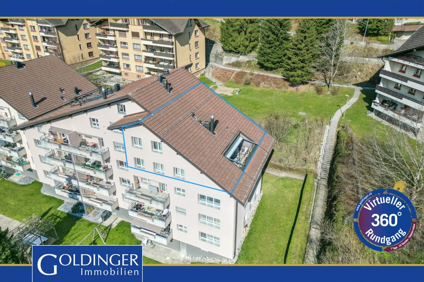 Attractive apartment over two floors with balcony - Photo 1 of 7