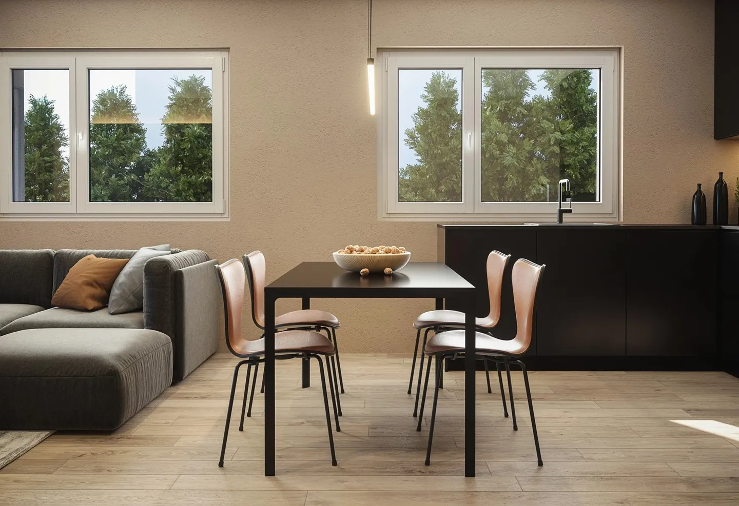 Nouveau PPE à Savièse - Nouvel appartement avec des normes élevées et vue - Photo 2 sur 11