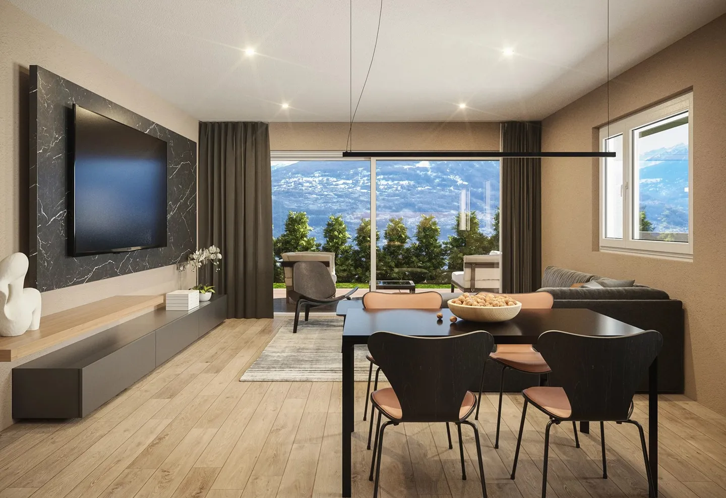 Nouveau PPE à Savièse - Nouvel appartement avec des normes élevées et vue - Photo 1 sur 11