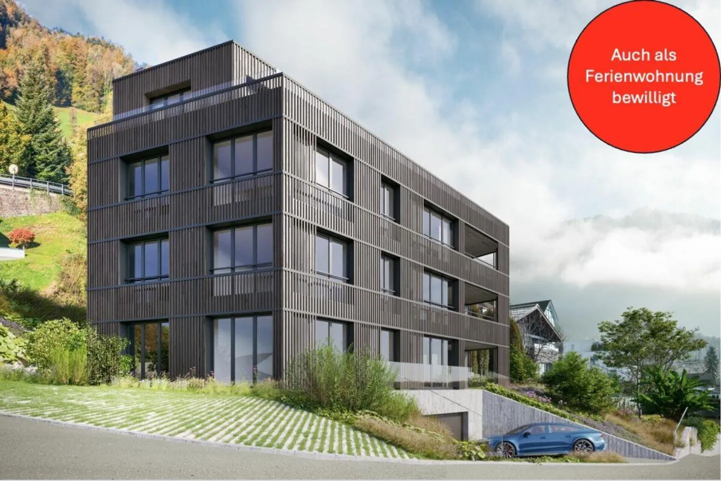 Vivere spazioso su un livello - 5,5 stanze nel nuovo edificio AMARE - Foto 1 di 4