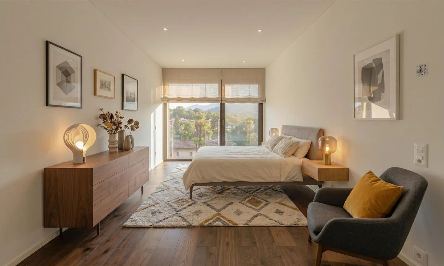 Penthouse 4.5 Rooms + Additional Rooms and Pool in Ponte Capriasca - Photo 8 of 11