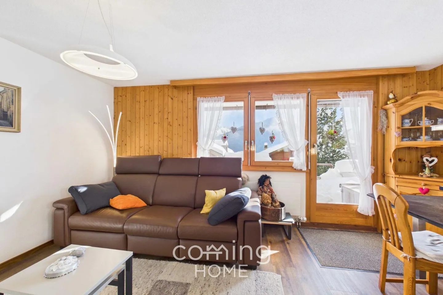Appartement de jardin 3,5 pièces confortable à Engersch avec vue panoramique - Photo 4 sur 13