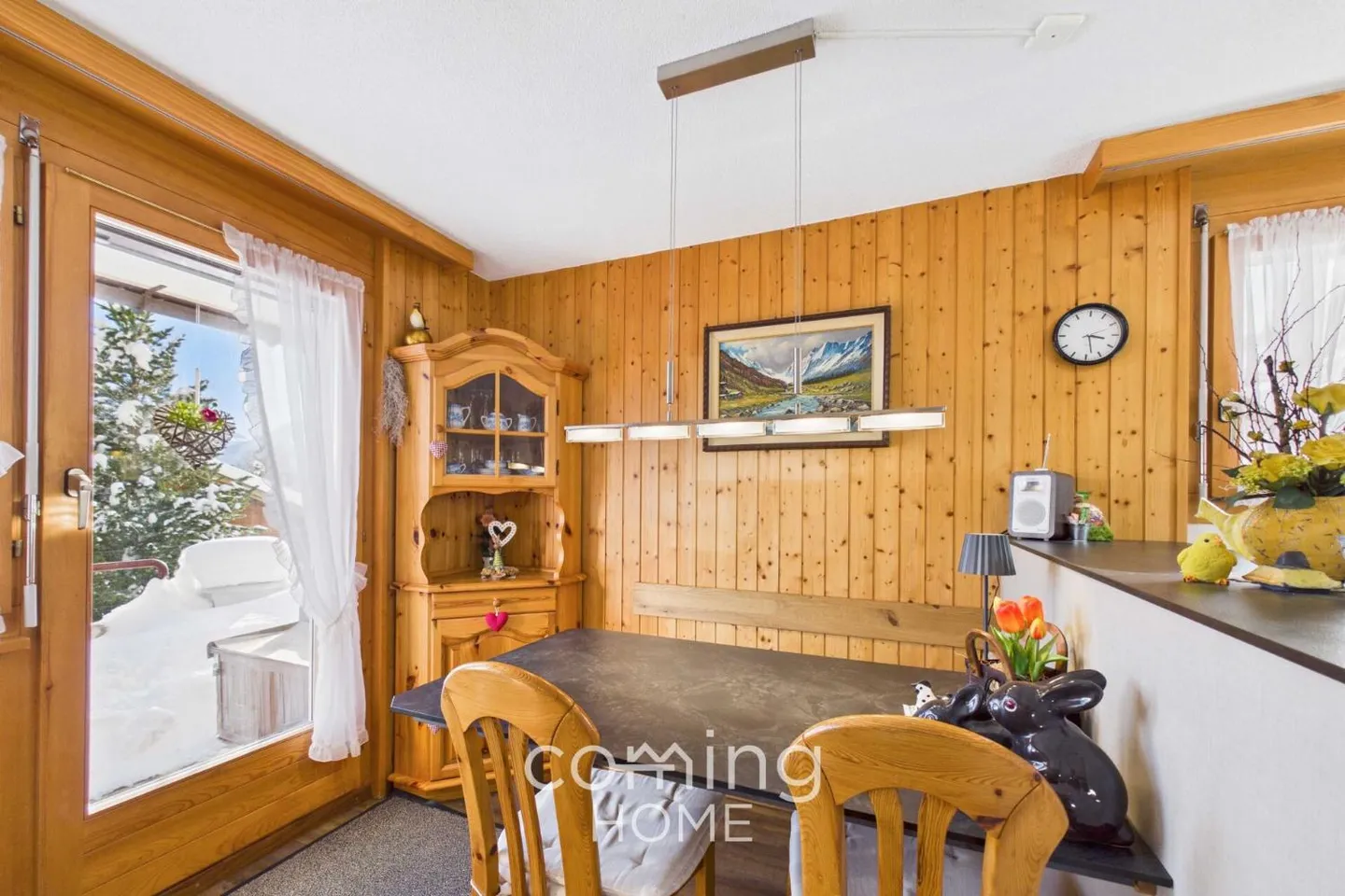 Appartement de jardin 3,5 pièces confortable à Engersch avec vue panoramique - Photo 10 sur 13