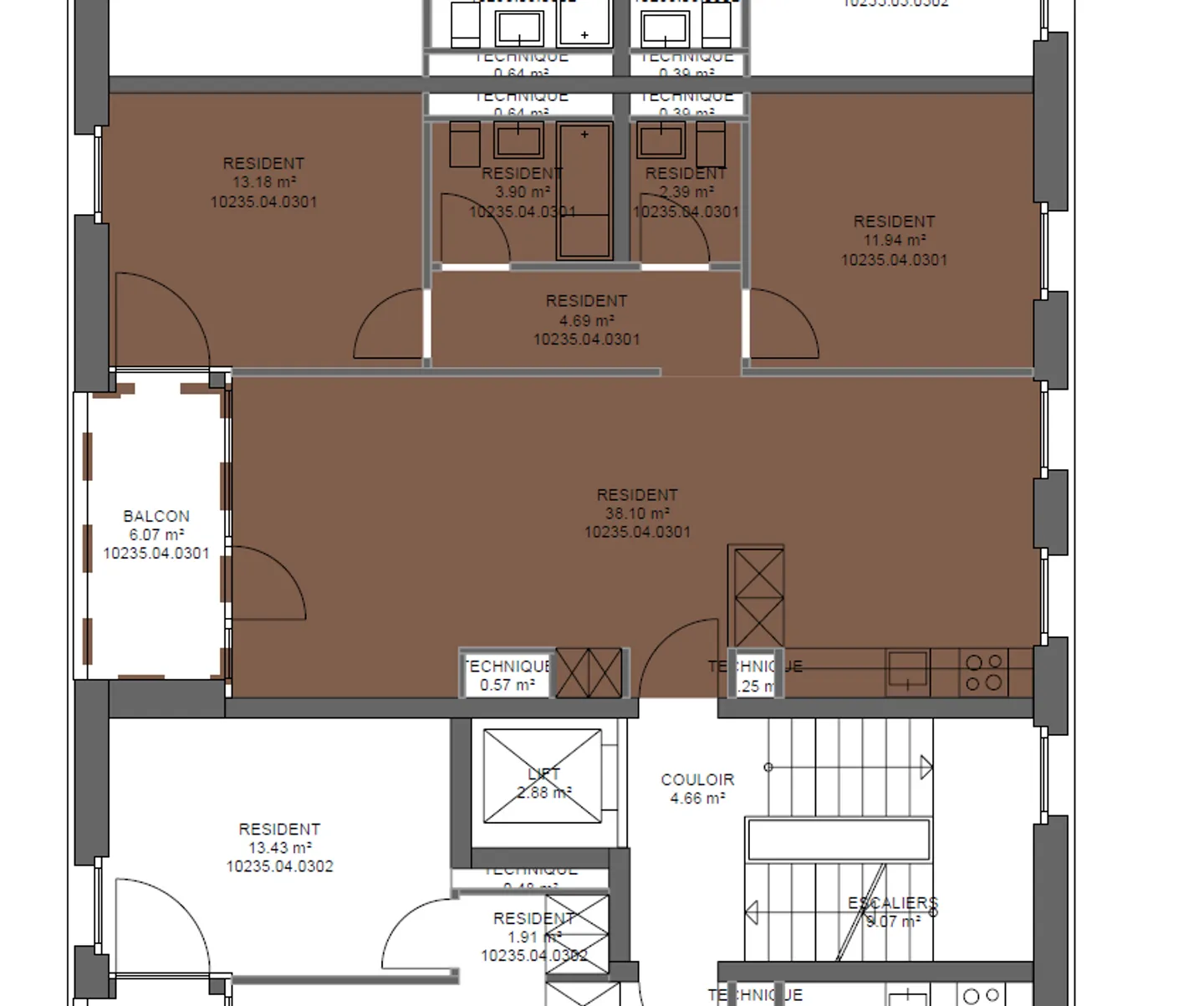 Modernes Apartment mit Balkon - Foto 10 von 10