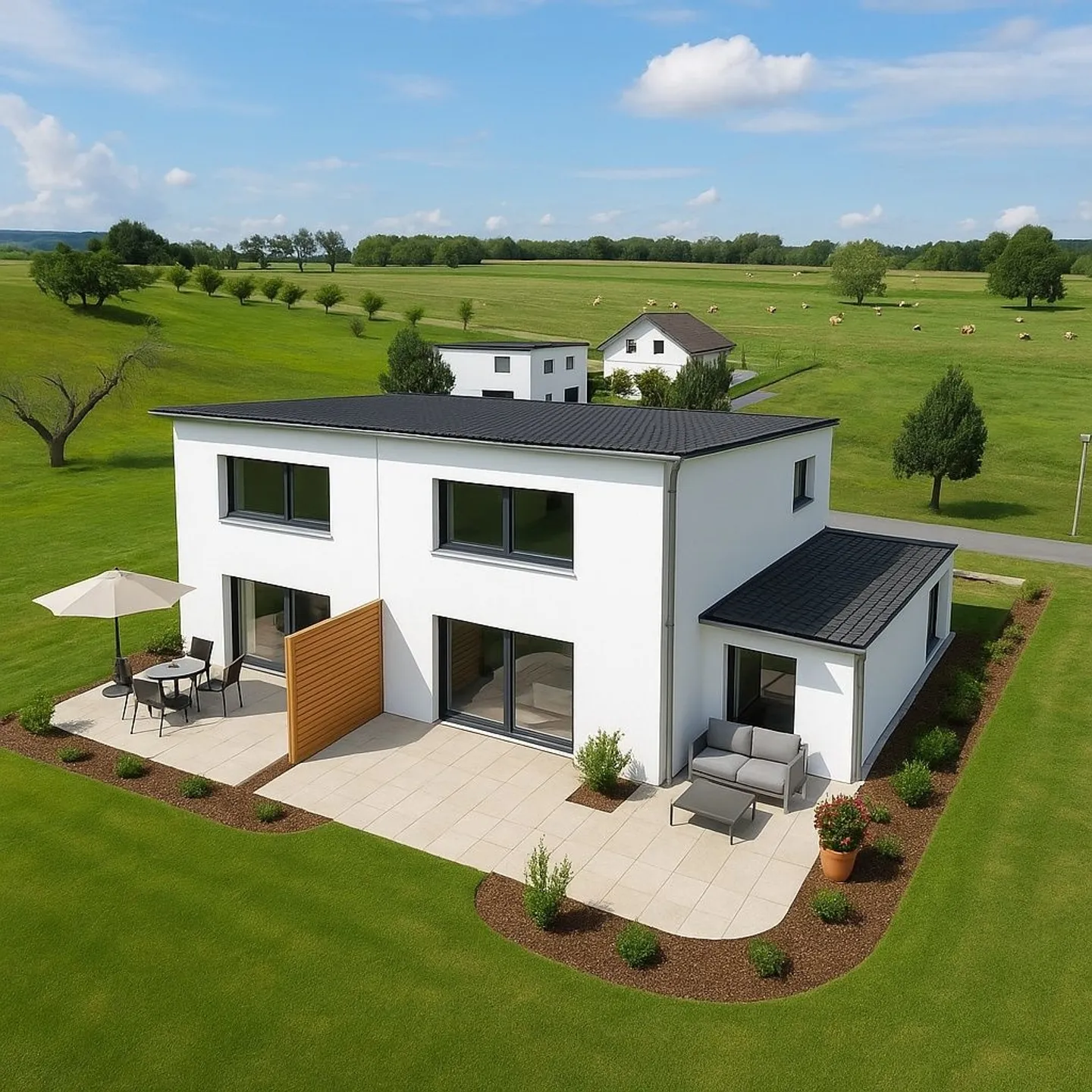 «Verwirklichen Sie Ihre Vision - Zwei Häuser zum Fertigstellen in einer grünen Umgebung» - Foto 3 von 13