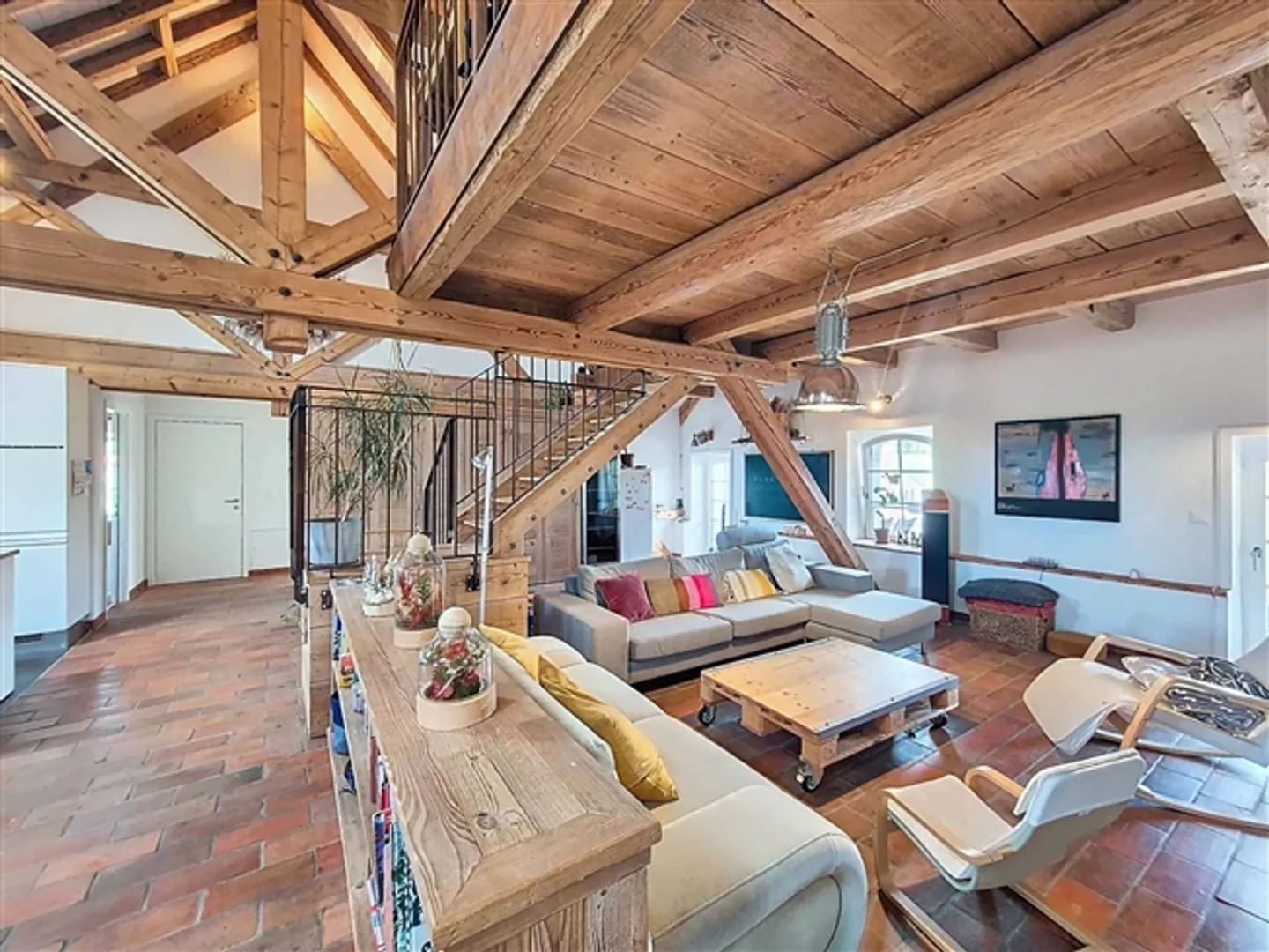 «5.5 Zimmer Penthouse Triplex nahe Romont» - Foto 4 von 13