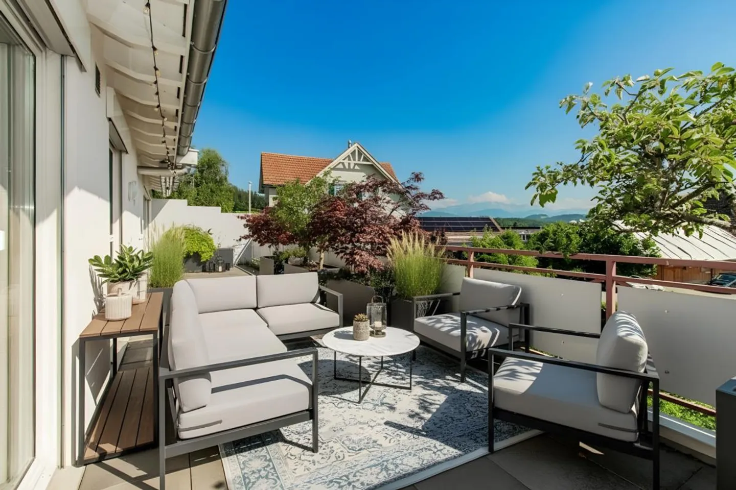 Oasis en Attique avec vue sur le Säntis - Vue dégagée, confort de vie et tranquillité - Photo 8 sur 11
