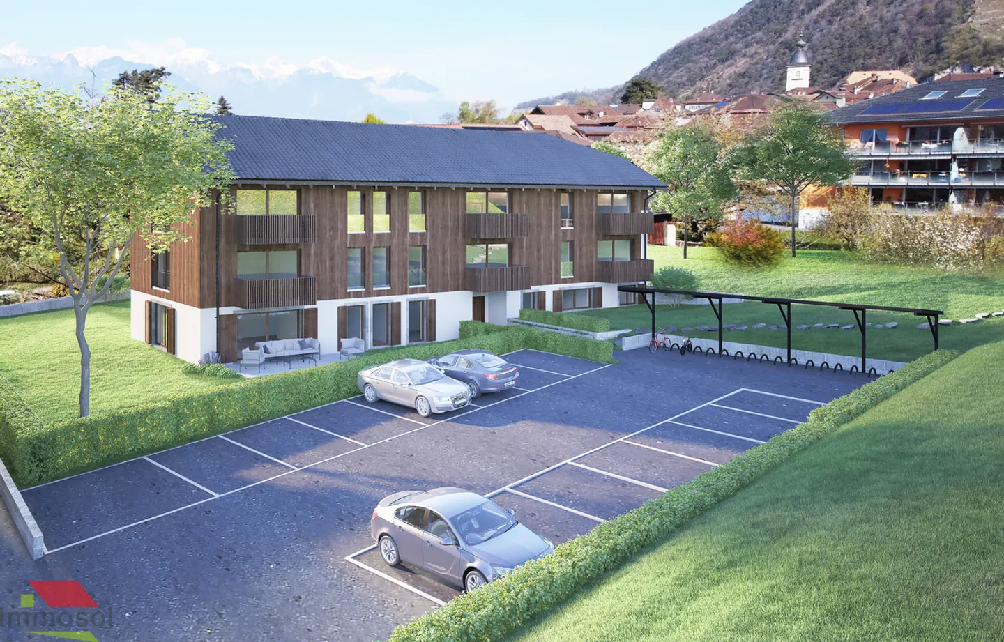 Ollon - Nuovo appartamento di 4.5 stanze con giardino - Foto 5 di 9