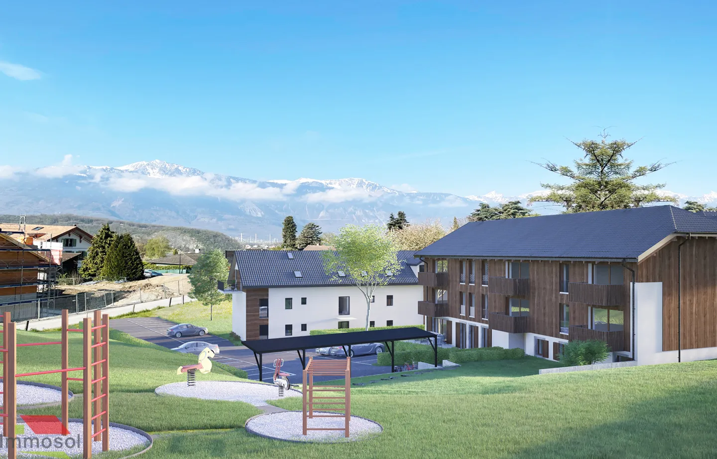 Ollon - Nuovo appartamento di 4.5 stanze con giardino - Foto 6 di 9