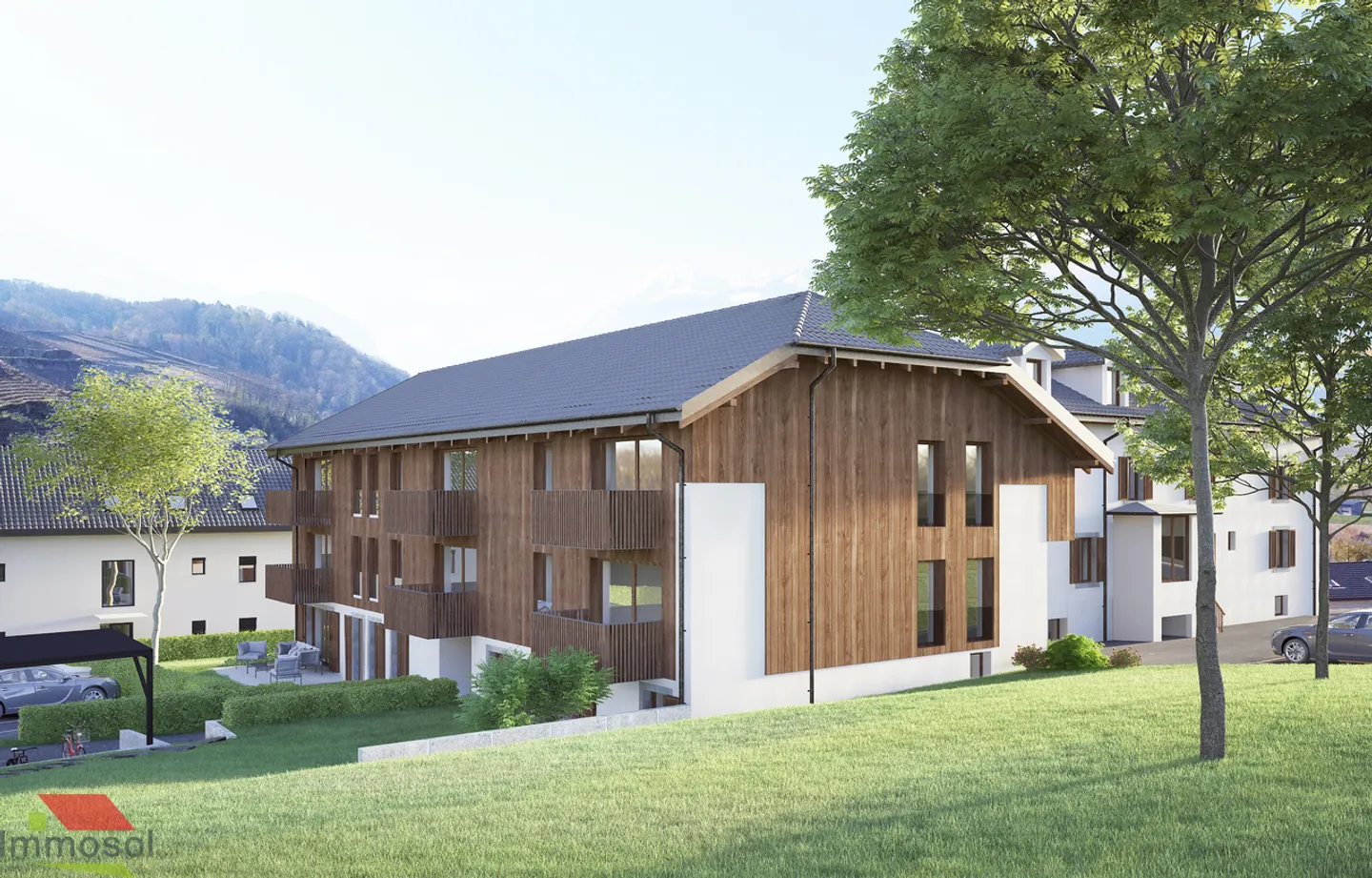 Ollon - Nuovo appartamento di 4.5 stanze con giardino - Foto 7 di 9