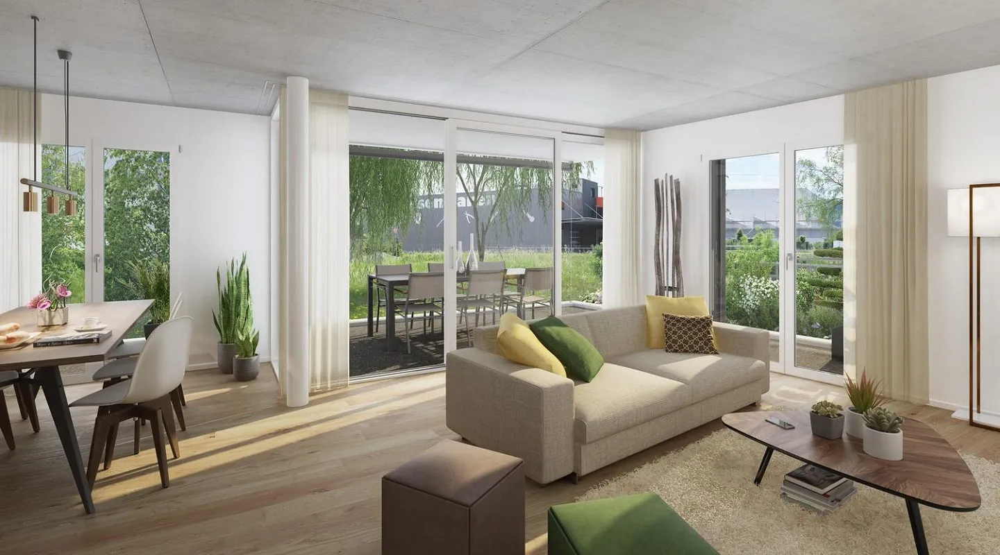 Prima locazione – Appartamento moderno di 4½ stanze in posizione perfetta con vista - Foto 5 di 8