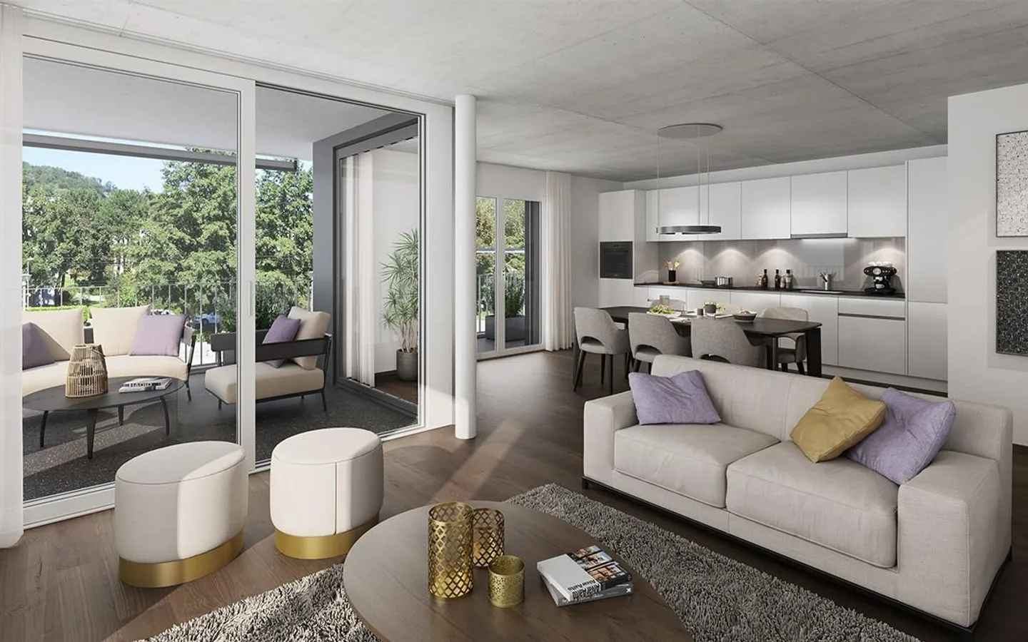 Prima locazione – Appartamento moderno di 4½ stanze in posizione perfetta con vista - Foto 4 di 8