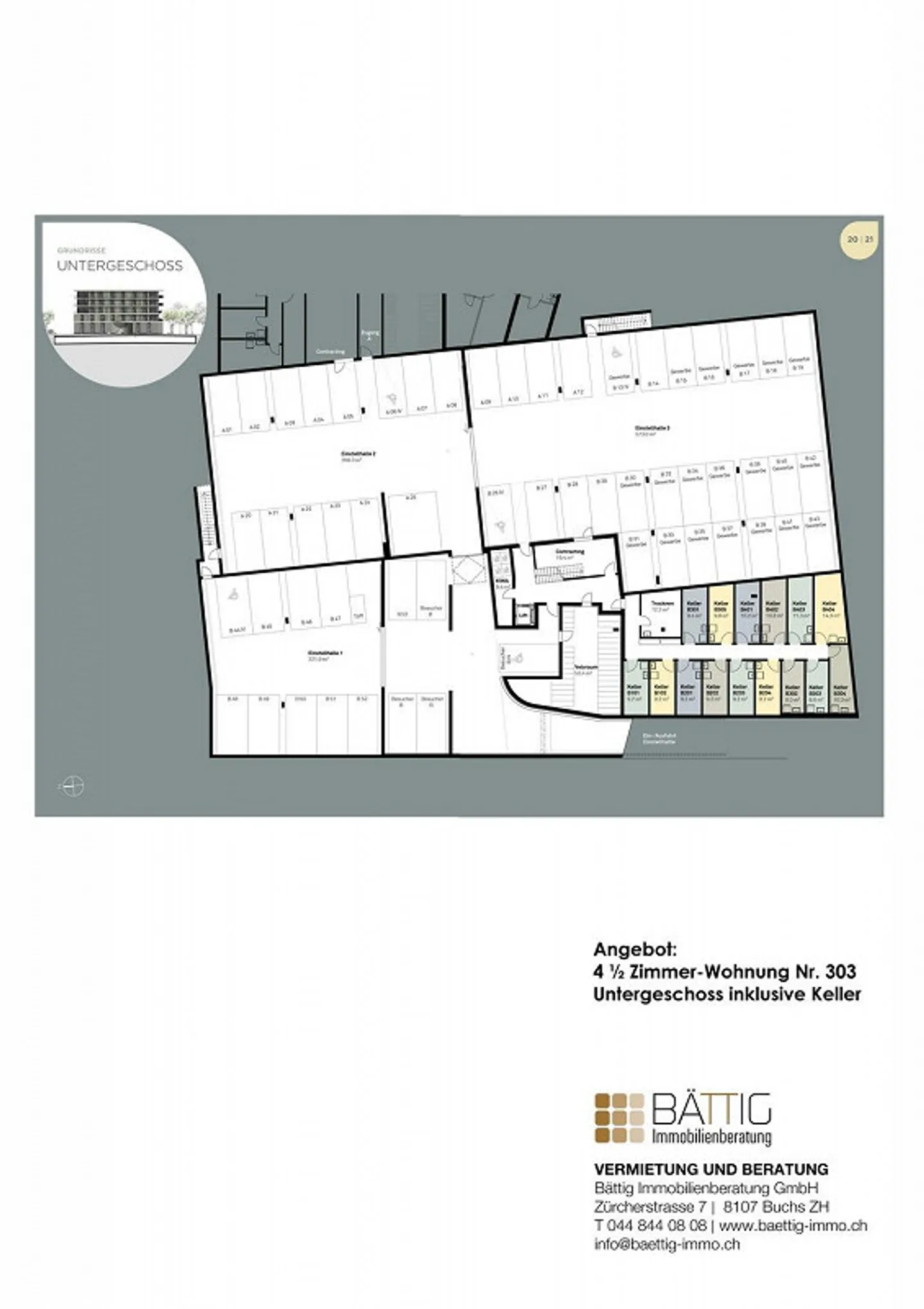 Prima locazione – Appartamento moderno di 4½ stanze in posizione perfetta con vista - Foto 8 di 8