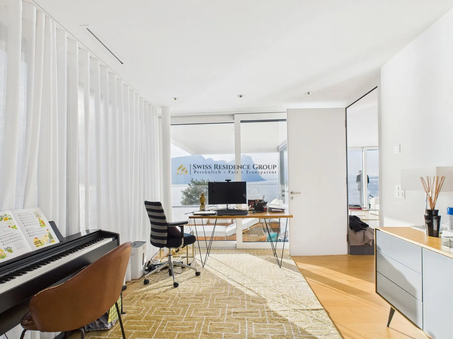 Exklusive 5.5-Zimmer-Penthousewohnung mit atemberaubenden Seeblick - Foto 18 von 19