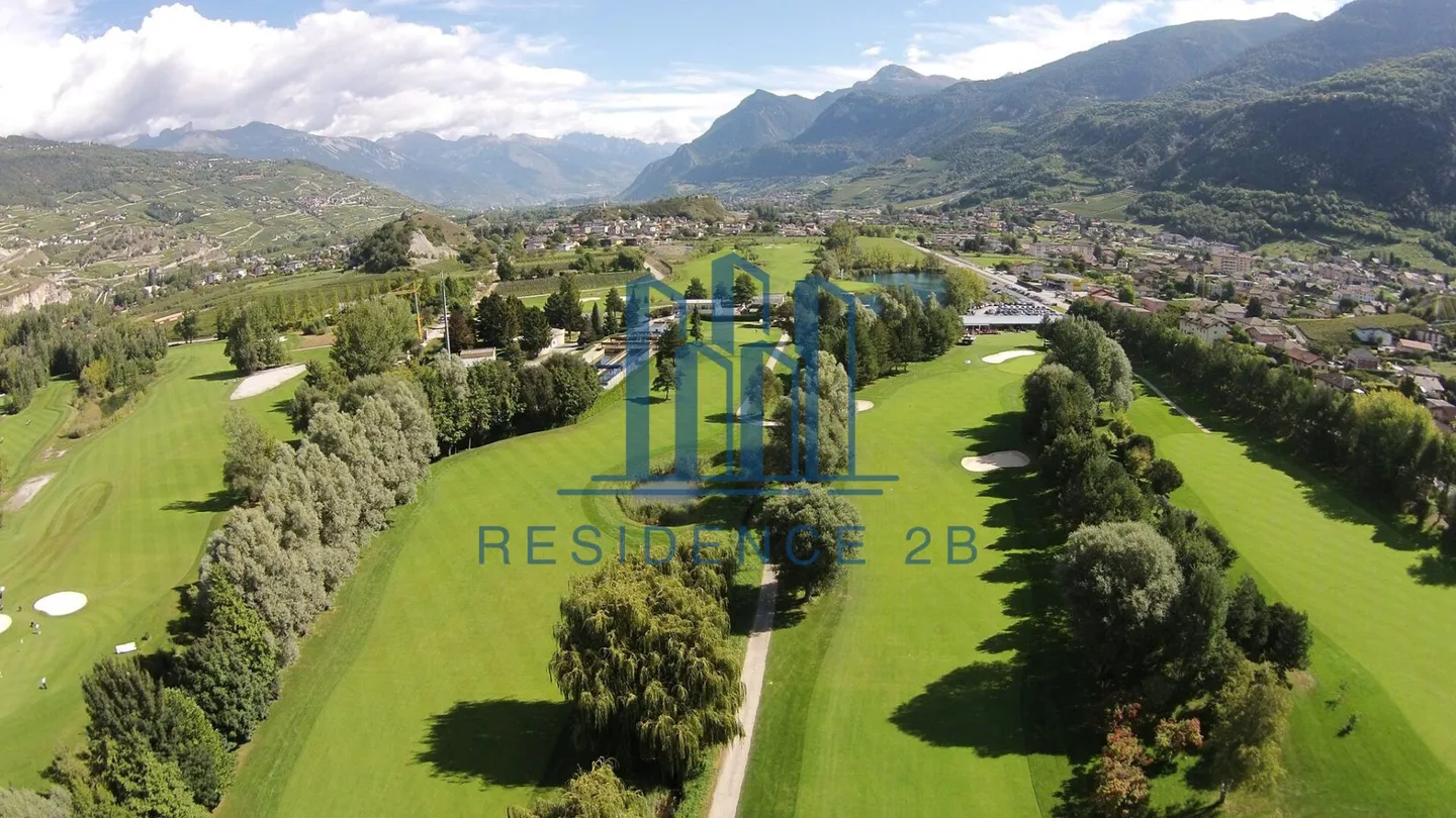 3.5 Pièces Neuf avec Vaste Jardin - Grône - Photo 2 sur 3