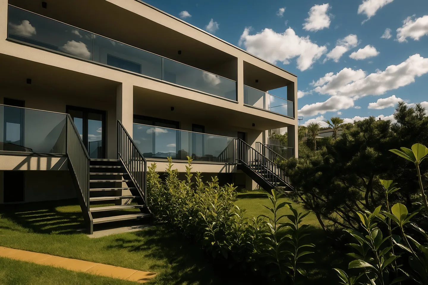 4A - Einzimmerwohnung mit Garten, Residenza Lumino Locarno Monti - Foto 4 von 7