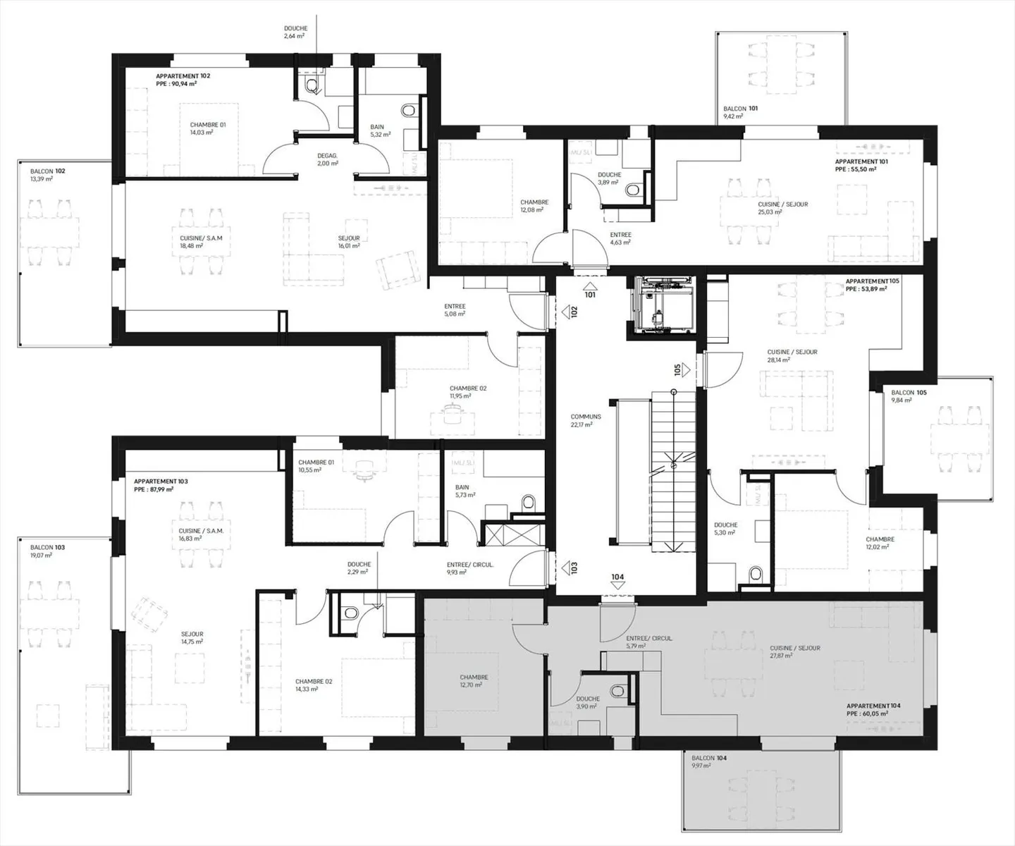 2.5 Room Apartment - Photo 9 of 10