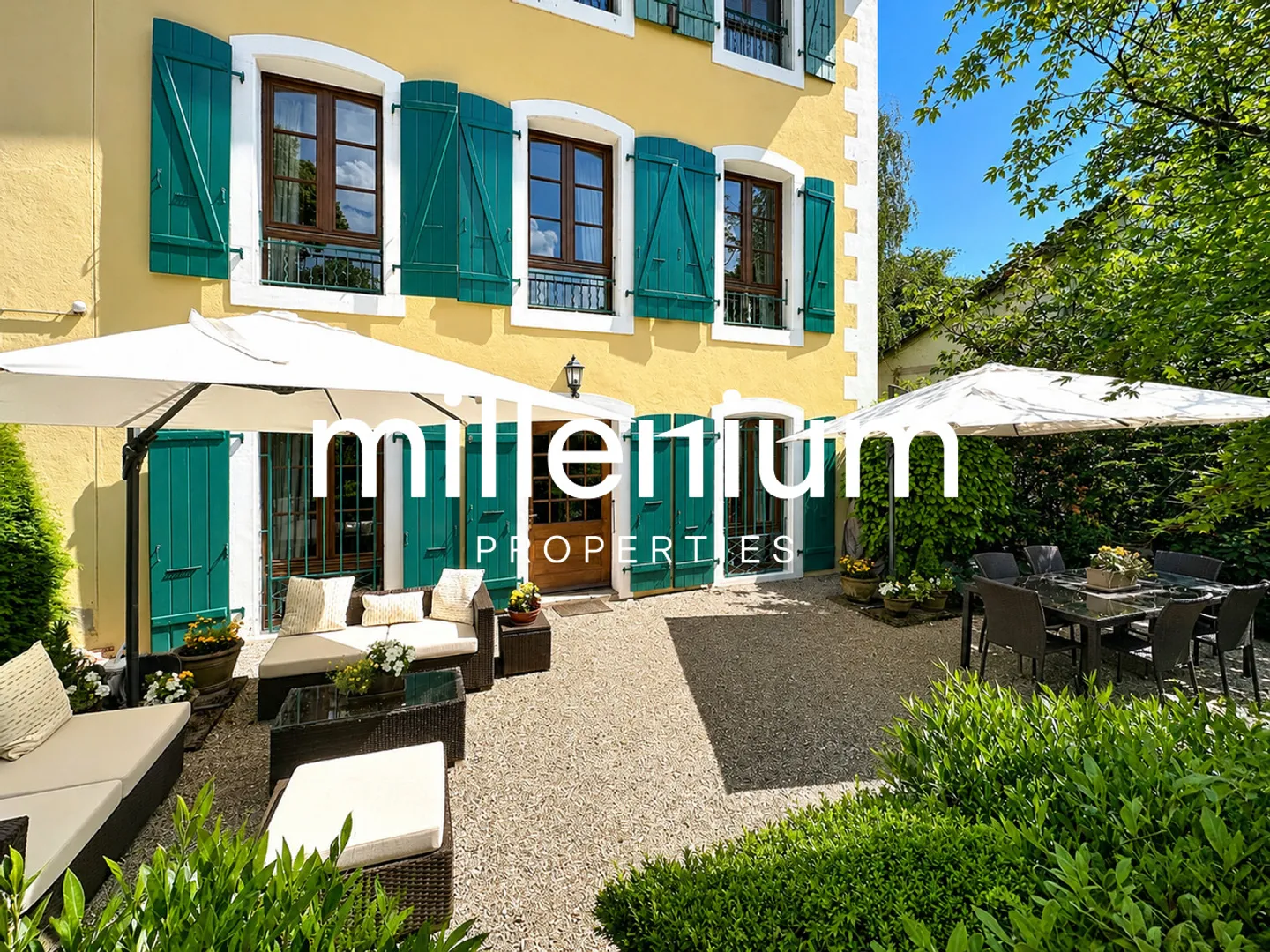 Elegante Gartenwohnung in Satigny - Foto 1 von 9