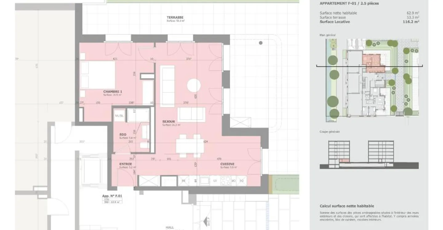 Luxuswohnung mit Terrasse - Foto 7 von 8