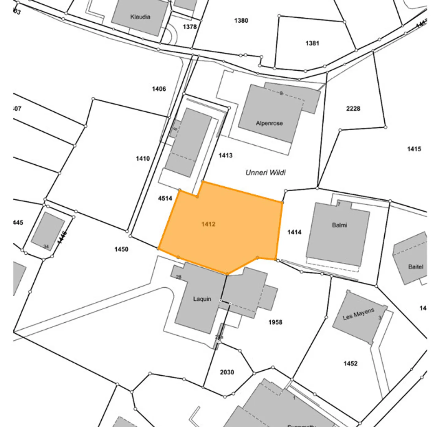 Rare Plot in Saas-Fee, High Value Appreciation Potential and Plenty of Design Space - Photo 1 of 5