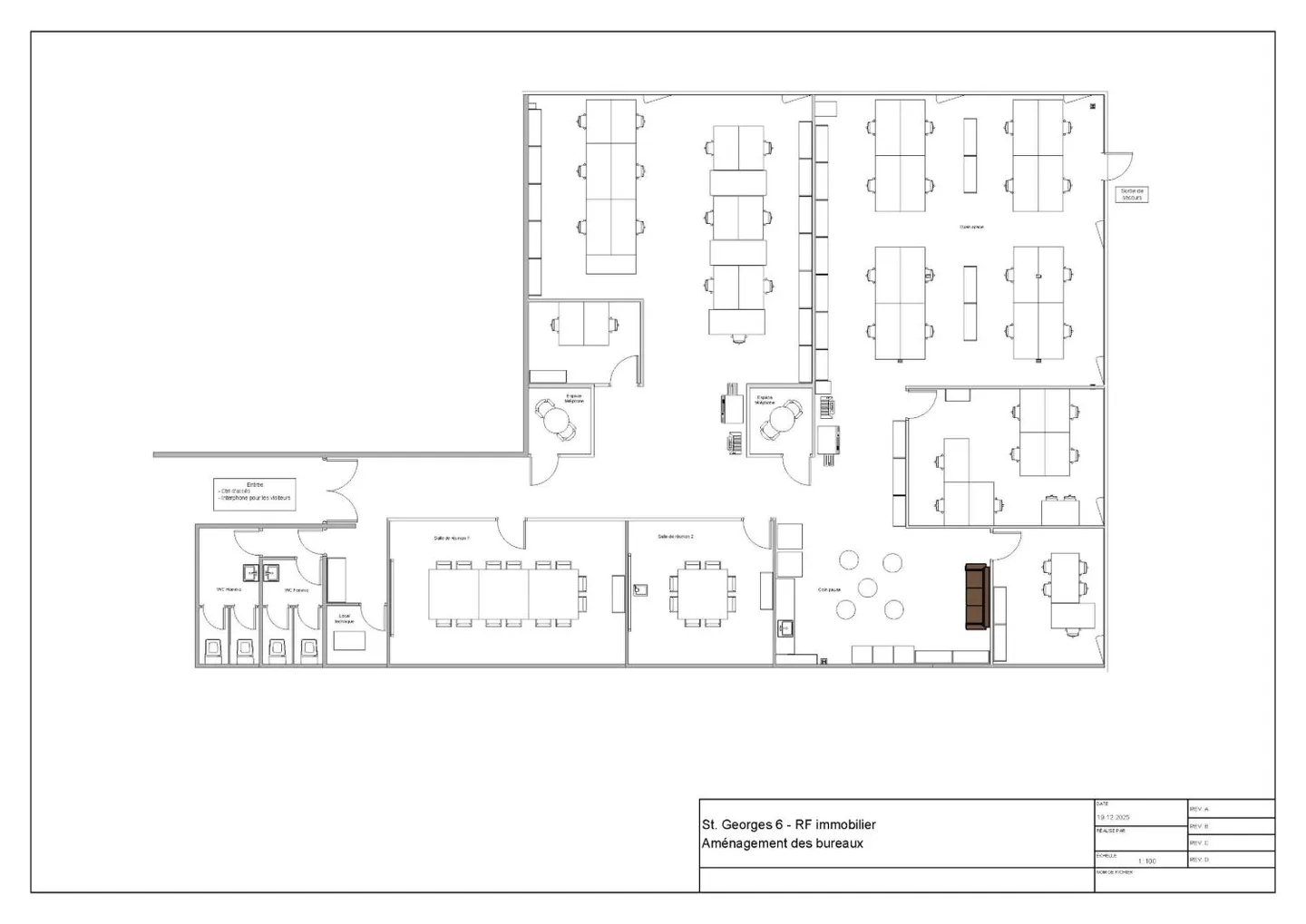 Bureau moderne avec parking - Photo 8 sur 9