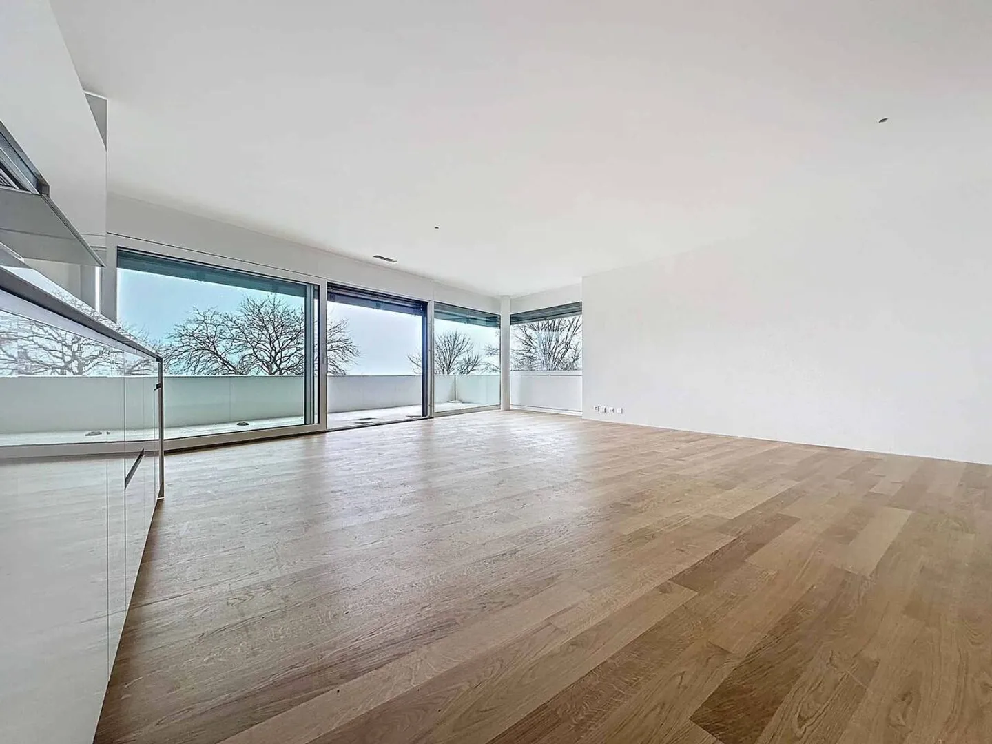 Spacious 3.5 room apartment of 108m2 with 2 balconies and lake view - Photo 3 of 12