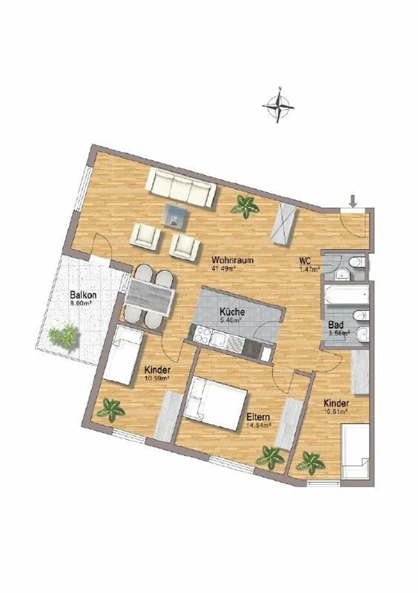 zentral & urban in Kriens - Foto 6 von 6