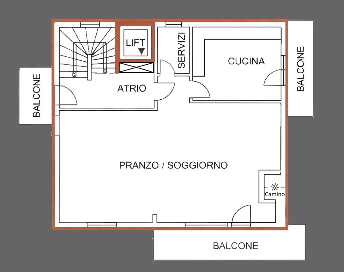Luminosa maisonette di 4.5/5.5 locali con vista lago, balconi e ascensore (poss. seconda casa) - Foto 20 di 20