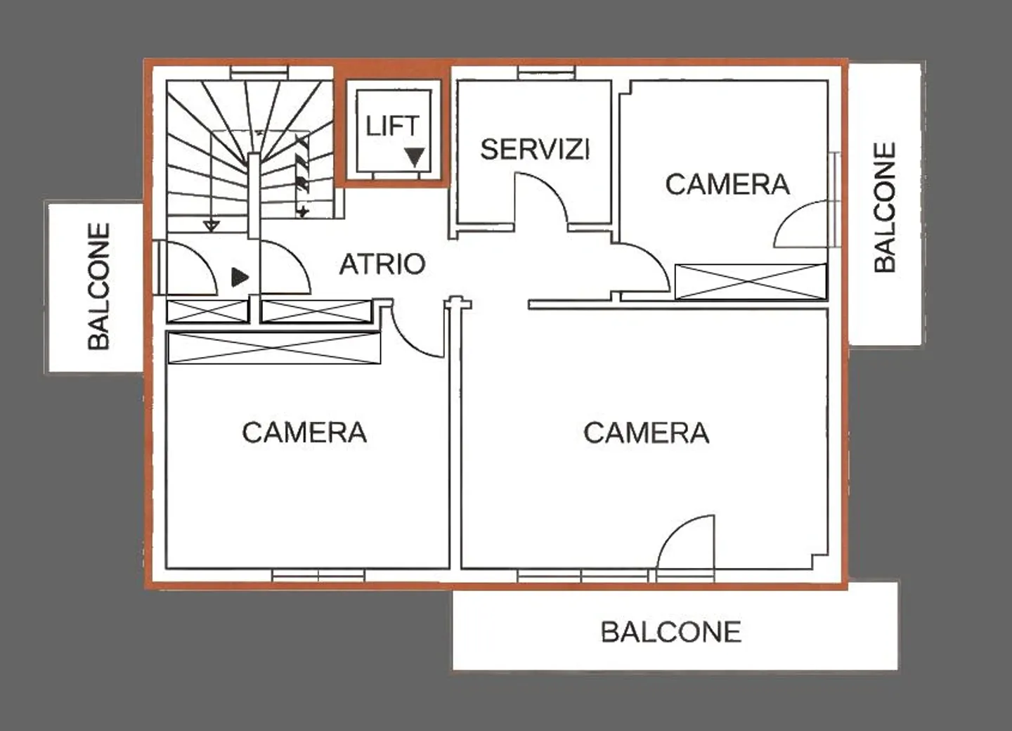 Luminosa maisonette di 4.5/5.5 locali con vista lago, balconi e ascensore (poss. seconda casa) - Foto 19 di 20