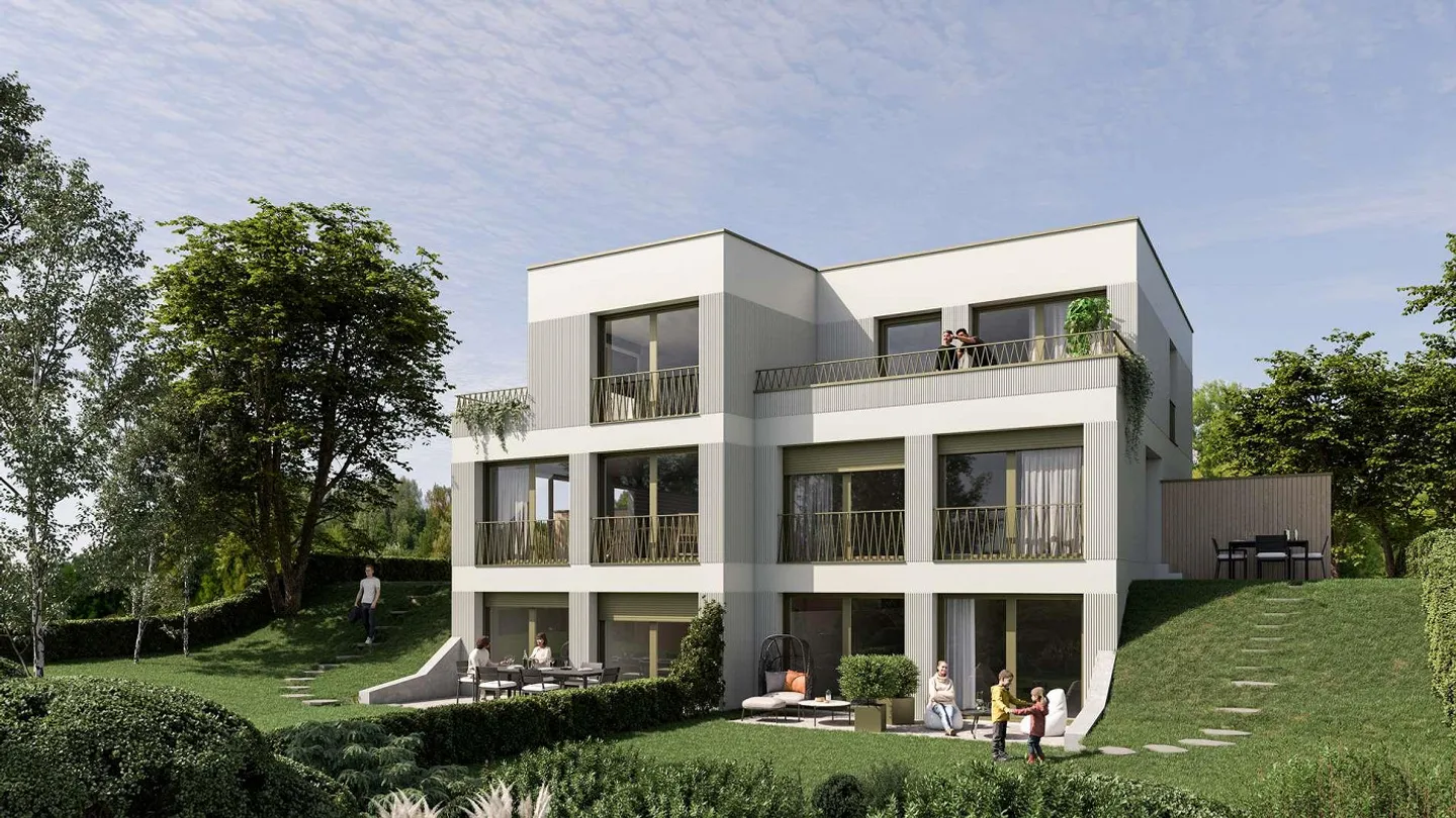 Neubau 4.5 Zimmer-Doppeleinfamilienhaus in Wallisellen mit ausserge... - Foto 2 di 9